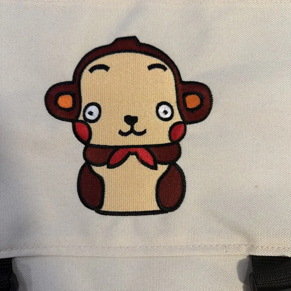 Travel Crossbody Laptop School Bag Beige - See Description